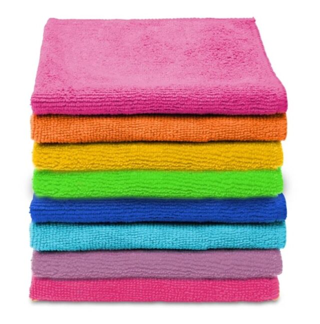 Cleaning Cloth Vileda Microfibre Colors 8 pcs - imagine 2