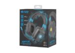 FURY NFU-1584 headphones/headset Wired Head-band Gaming Black  Blue
