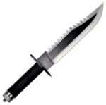 Rambo II Cinema Classic 400 mm knife with leather scabbard - imagine 3