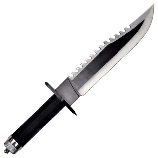 Rambo II Cinema Classic 400 mm knife with leather scabbard - imagine 3