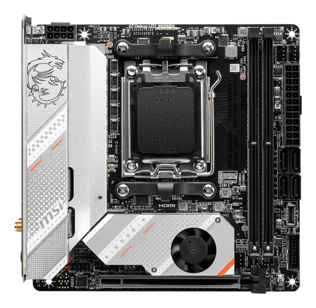 MSI MPG B650I EDGE WIFI motherboard AMD B650 Socket AM5 mini ATX - imagine 2