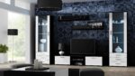 Cama set of two shelves 125cm SOHO black matte - imagine 5