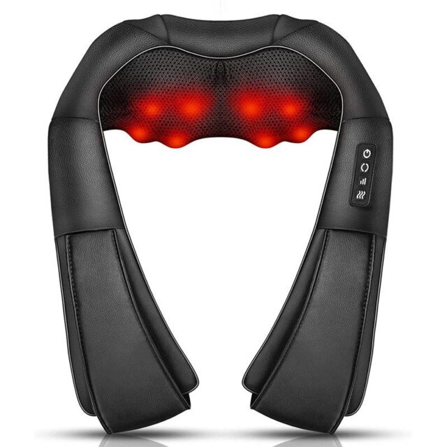 EXTRALINK SMARTLIFE NECK MASSAGER MASAŻER DO KARKU CZARNY - imagine 3