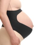 MOMCOZY PREGNANCY BELLY BAND BLACK L - imagine 2