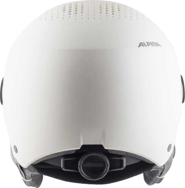 WINTER HELMET ALPINA ARBER VISOR Q-LITE WHITE MATT 54-58 - imagine 4