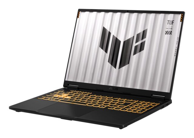 ASUS TUF Gaming F16 FX608JMR-I7161W i7 14650HX 16.0 FHD+ IPS-level 300nits 165Hz AG 16GB DDR5 5600 SSD1TB WLAN+BT LAN Cam1080P 90WHrs GeForce RTX 5060_8GB Win11 Jaeger Gray - imagine 3