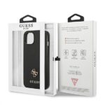 Guess GUHCP13SPS4MK iPhone 13 mini 5,4" black hardcase Saffiano 4G Small Metal Logo - imagine 8