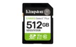 Kingston Technology 512GB SDXC Canvas Select Plus Gen3 150MB/s C10 UHS-I U3 V30 - imagine 2