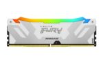 Kingston Technology FURY 32GB 6000MT/s DDR5 CL32 DIMM (Kit of 2) Renegade RGB White XMP - imagine 3