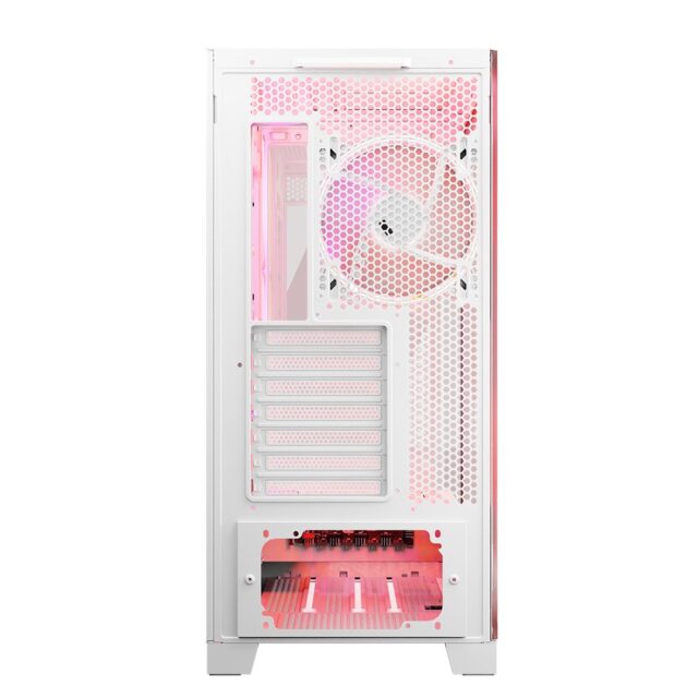 Modecom Volcano SPACE APEX ARGB MIDI Midi Tower White - imagine 34