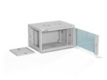 ALANTEC Racking cabinet 19  6U 600x450  Grey FLAT PACK - imagine 3