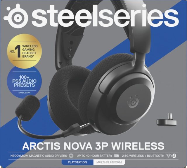 Steelseries Arctis Nova 3P Wireless Headphones - imagine 10