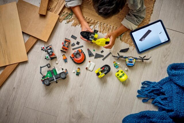 LEGO CITY 60505 Airplane  Service Truck and Hovercraft Rem - imagine 12