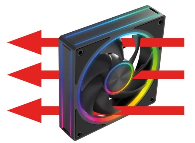 MODECOM VOLCANO LOOP 120 ARGB FAN Black - imagine 9