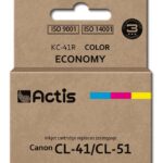 Actis KC-41R Ink (replacement for Canon CL-41/CL-51; Standard; 18 ml; color: cyan  magenta  yellow)