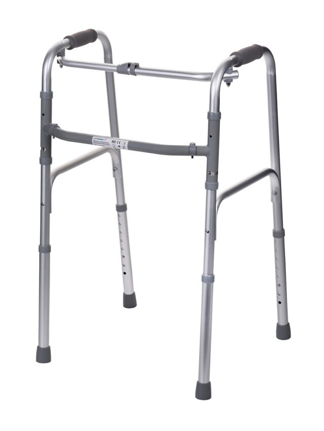 Aluminium rehabilitation tri-functional walker - imagine 17