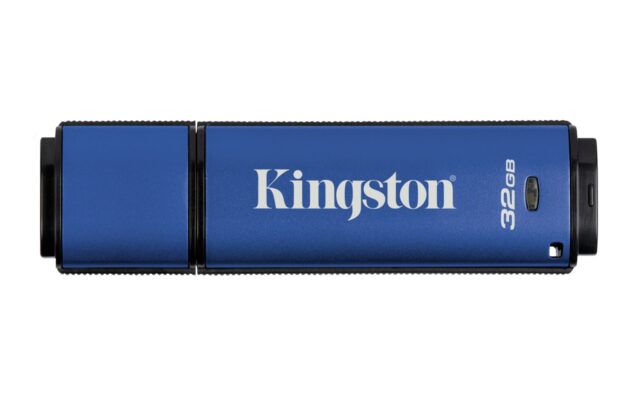 Kingston Technology DataTraveler Vault Privacy 3.0 32GB USB flash drive USB Type-A 3.2 Gen 1 (3.1 Gen 1) Blue - imagine 2