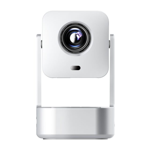 Extralink Smart Projector Cinema&Karaoke - IMS360 White | Projector for movies, games and music with 2 microphones | 1080p, Android 13 - imagine 3