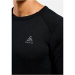 Koszulka męska Odlo BL TOP crew neck l/s ACTIVE WARM ECO roz. M Czarna - imagine 6