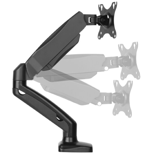 Montis Uchwyt do monitora „ELBRUS” MT014 81.3 cm (32 ) Black Desk - imagine 4