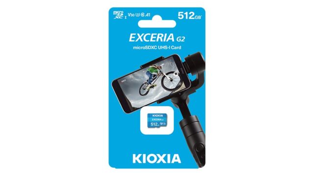 Kioxia LMEX2L512GG2 memory card 512 GB MicroSDHC UHS-III Class 10 - imagine 2