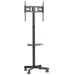 Maclean MC-949 TV Cart  Stand  Professional 32-55   on Casters  max. VESA 400x400  max. 25kg - imagine 10
