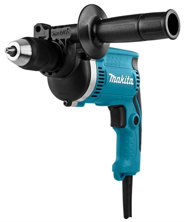 Makita HP1631 drill 3200 RPM Keyless 2 kg Black  Turquoise - imagine 2