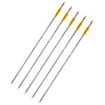 Poe Lang 28’ fibreglass arrows - set of 5 (D-055-B3) - imagine 5