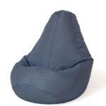 Sako bag pouffe Pear grey L 105 x 80 cm