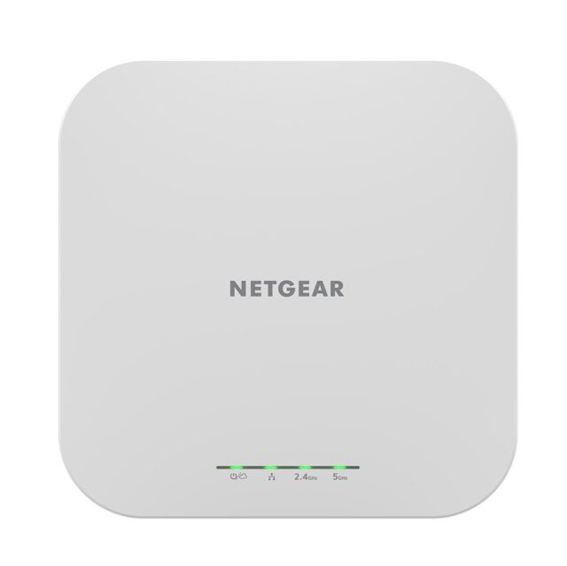 NETGEAR Access Point WAX610-100EUS Wi-Fi 6 2.4 GHz / 5 GHz PoE/PoE+ - imagine 3