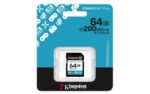 Kingston Technology Canvas Go! Plus 64GB SDXC Canvas Go Plus Gen4 200MB/s C10 UHS-I U3 V30 - imagine 2