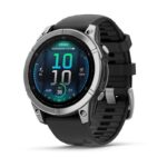Garmin Fenix E 3.3 cm (1.3 ) AMOLED 47 mm Digital 416 × 416 pixels Touchscreen Stainless steel Wi-Fi GPS (satellite)