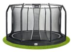 Trampoline Premium Ground Combo 251 cm black