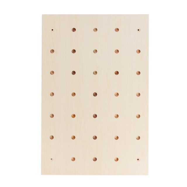 Maclean wooden board organizer  light wood color  40x60 cm  max. 20 kg  MC-130 WD - imagine 5