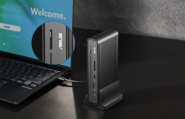 ASUS Triple Display USB-C Dock Duo DC301 Wired Black - imagine 8