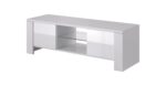 Cama TV stand WEST 42/130/42 white/white gloss