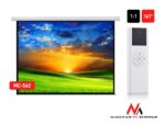 Electric motorized projector screen home cinema remote control Maclean MC-562 - imagine 2