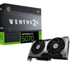 MSI GeForce RTX 5070 12G VENTUS 2X OC NVIDIA 12 GB GDDR7