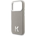 Case Karl Lagerfeld Karl Head Logo       MagSafe for iPhone 17 Pro grey - imagine 6
