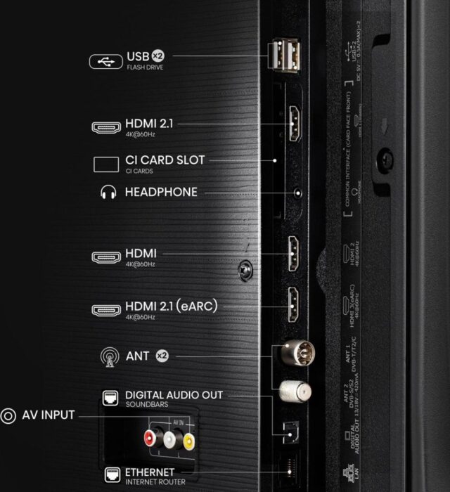 Hisense 43A6Q TV 109.2 cm (43 ) 4K Ultra HD Smart TV Wi-Fi Black 300 cd/m2 - imagine 13