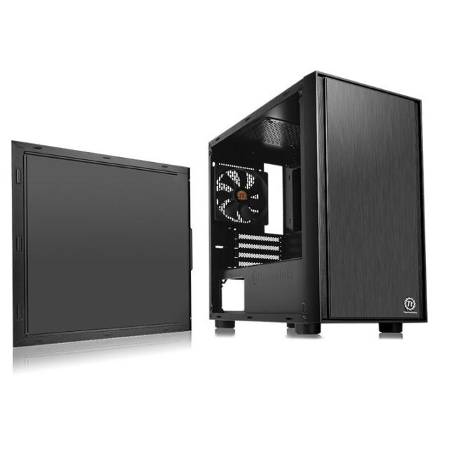Thermaltake Versa H17 Micro Tower Black - imagine 10