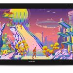 HUION Kamvas 24 Plus graphic tablet 5080 lpi 526 85 x 296 35 mm USB-C Black