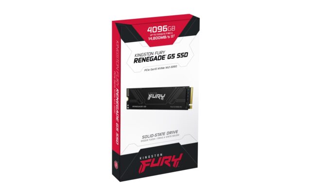 Kingston Technology 4T FURY RENEGADE G5 M.2 2280 NVMe SSD - imagine 4