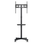 Maclean MC-949 TV Cart  Stand  Professional 32-55   on Casters  max. VESA 400x400  max. 25kg - imagine 4