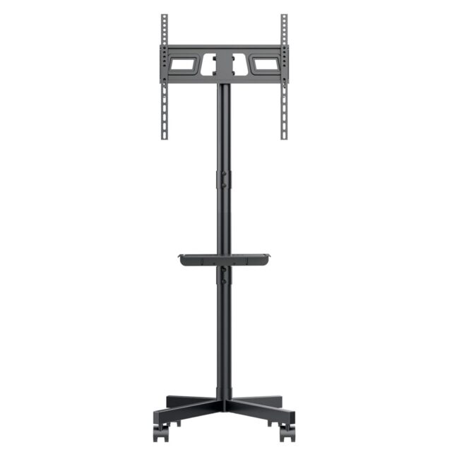 Maclean MC-949 TV Cart  Stand  Professional 32-55   on Casters  max. VESA 400x400  max. 25kg - imagine 4