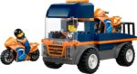 LEGO CITY 60491 Motorcycle Transporter - imagine 3