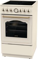 Gorenje GECS5B70CLI Freestanding cooker Electric Ceramic Ivory - imagine 5