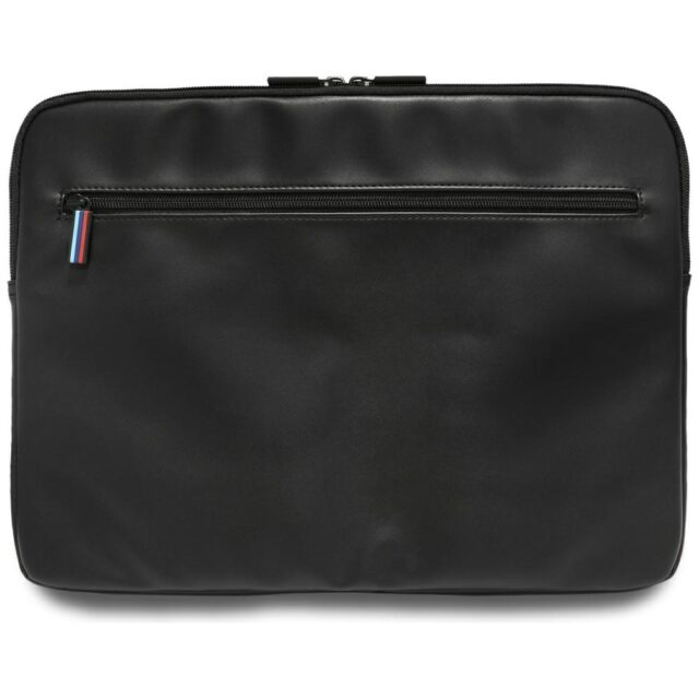 Bag BMW Carbon Pockets & Metal Logo Sleeve 16" black - imagine 3