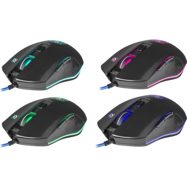 MOUSE DEFENDER GM-927 SLEIPNIR OPTIC 12800dpi 6P - imagine 3