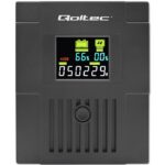 Qoltec 53770 uninterruptible power supply (UPS) Line-Interactive 1.5 kVA 900 W 2 AC outlet(s) - imagine 9